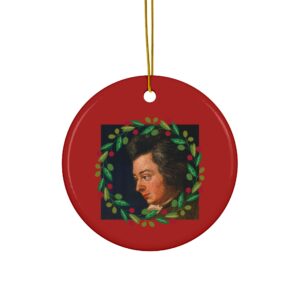 Wolfgang Amadeus Mozart Christmas Tree Ornament